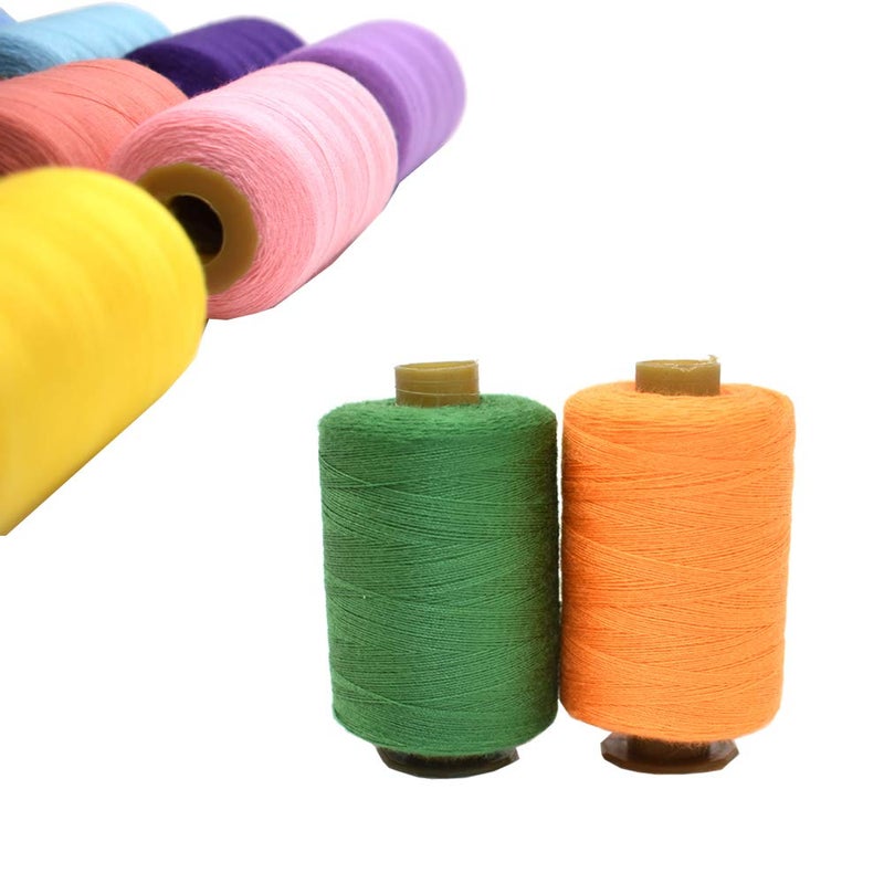 Renashed Sewing Thread 24 Colors Sewing Industrial Purpose for Machine and Hand Stitching 1000 Yards Polyester - Image 2